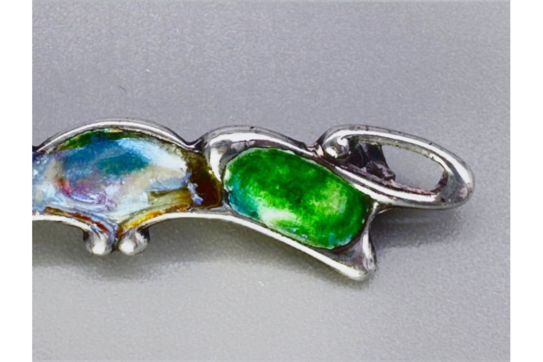 Brooch by Archibald Knox (1864 - 1933) made by W.H. Haseler for Liberty & Co, 1905 - Image 3 of 6
