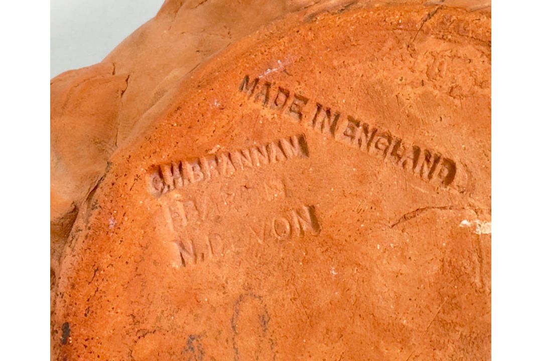 A Brannam Bowl, Barum ware, Terracotta and Glaze, marked C.H.Brannam, circa 1900 - Image 8 of 8