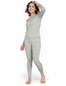 RRP £25.53 LAPASA Women's Thermal Underwear Set Fleece Lined Base