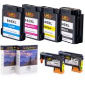 RRP £46.67 Lucky Bridge 2PK HP940 Printhead C4900A C4901A Remanufactured