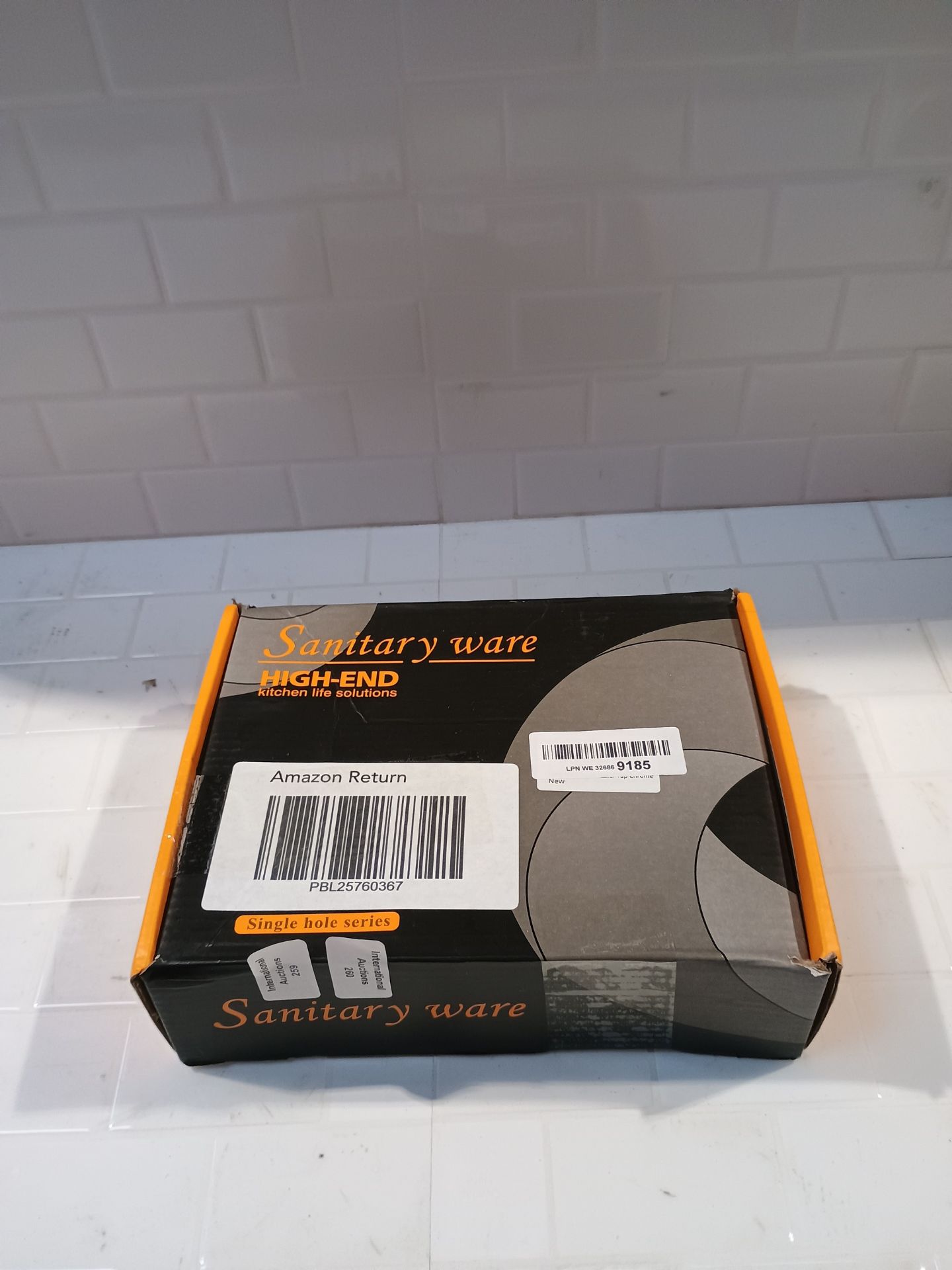 RRP £24.49 Classic Kitchen Sink Mixer Tap One-Handle Low Arc Kitchen - Image 2 of 2