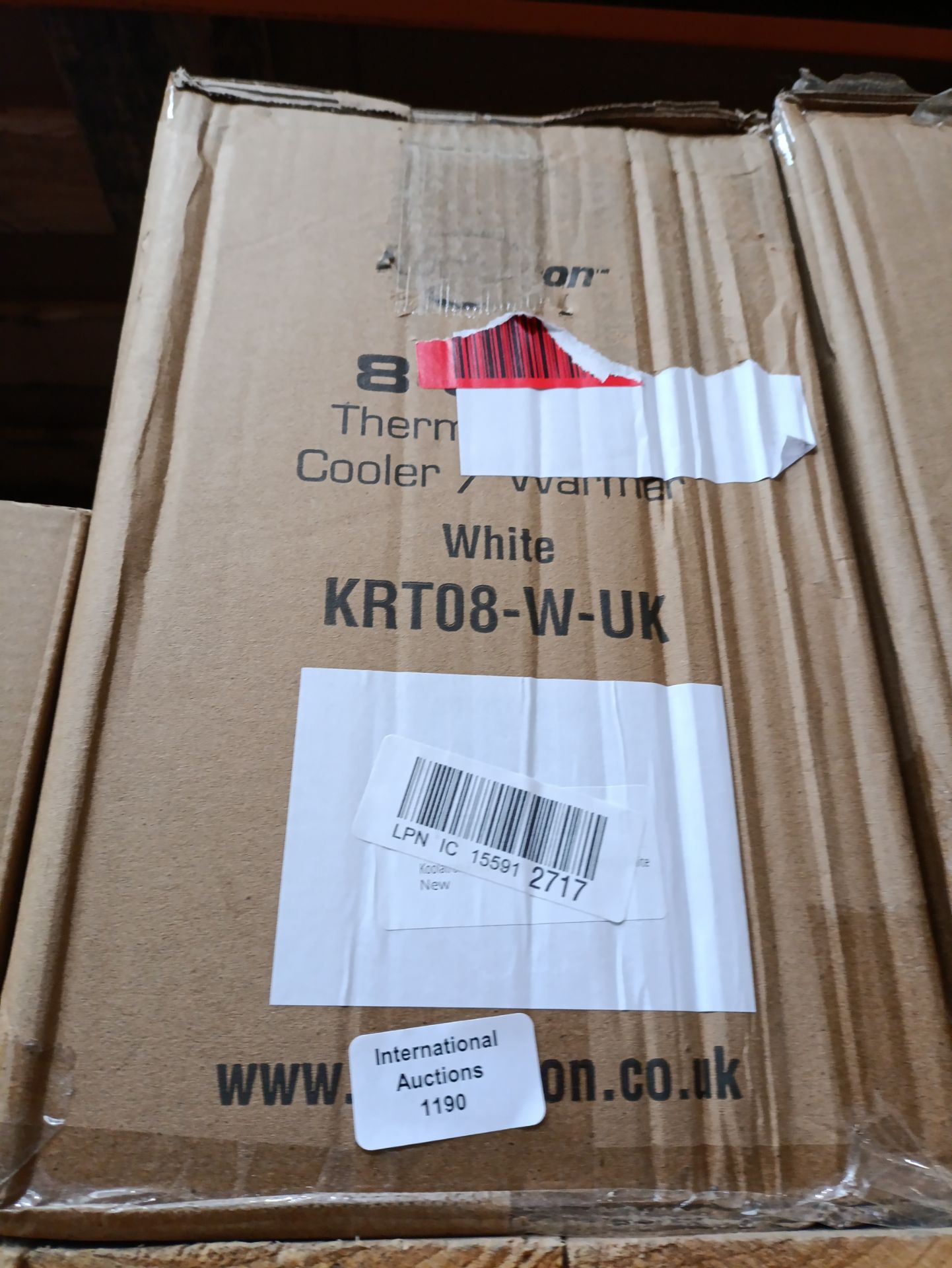 RRP £41.88 Koolatron Retro Mini Fridge For Bedrooms 12V Portable - Image 2 of 2