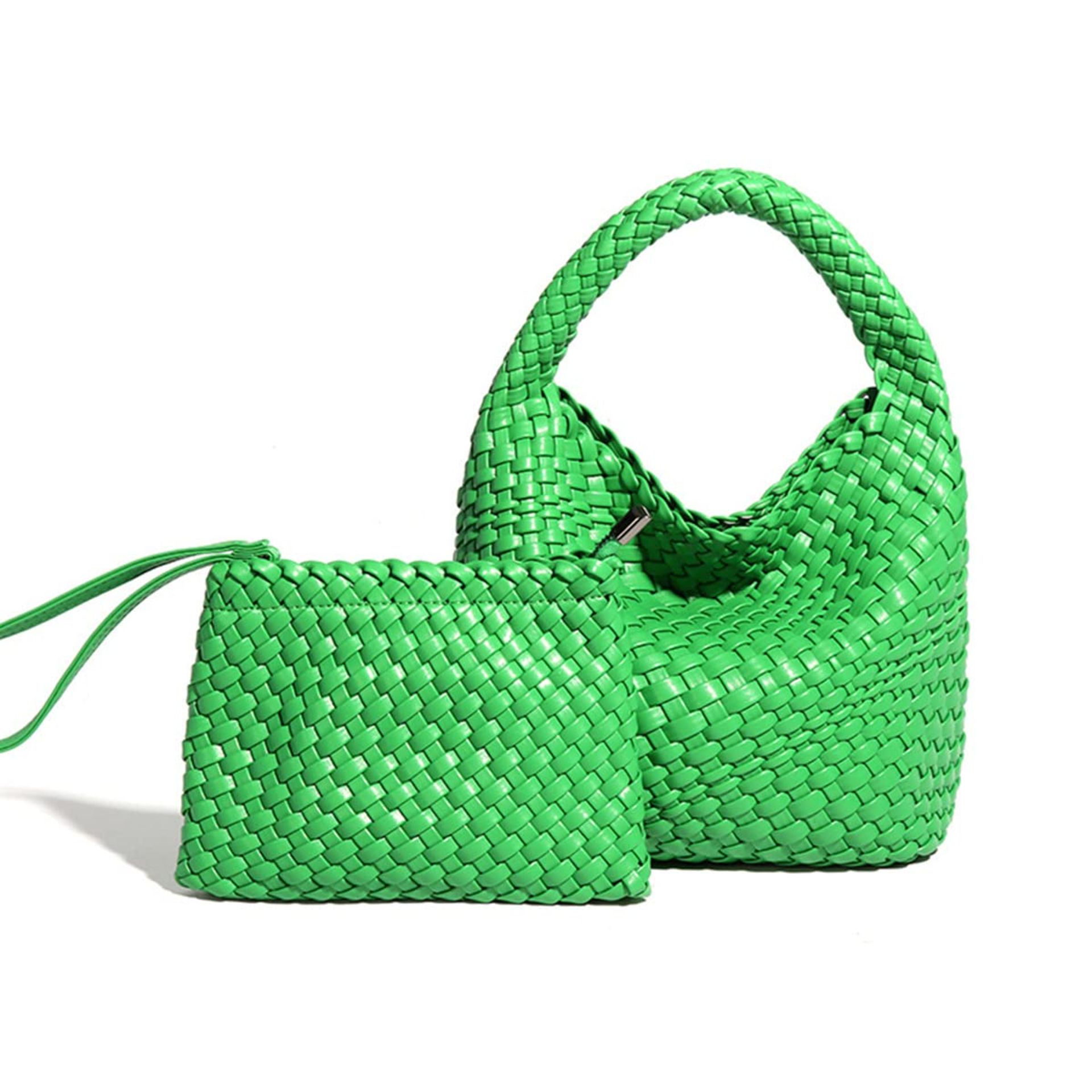 RRP £69.81 LEGVAEY Vintage Handmade Fashion Woven Bag Shopper