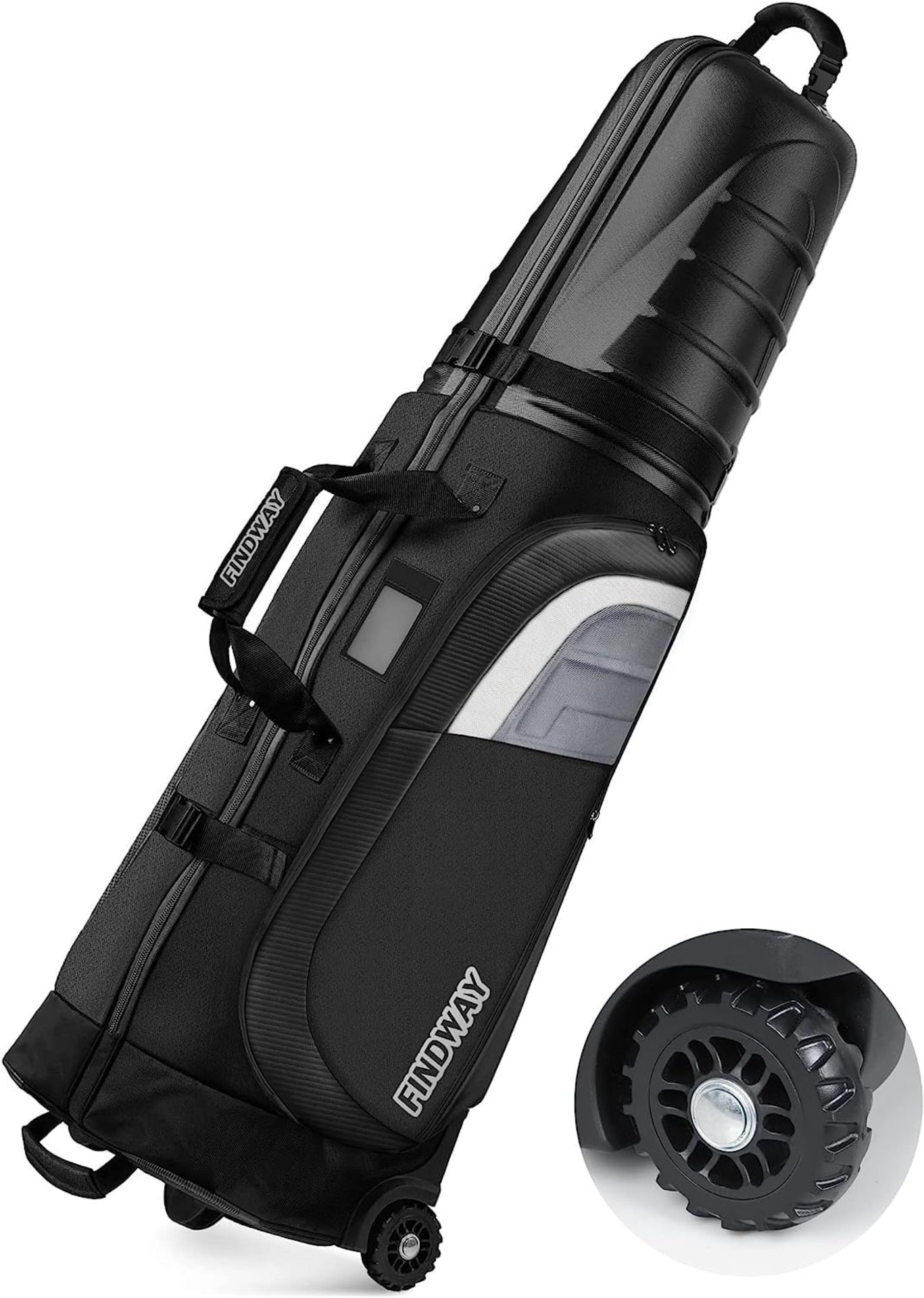 RRP £150.13 Findway Golf Travel Bag/Bags with Wheels