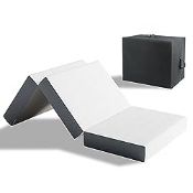 RRP £189.87 Vesgantti Folding Mattress Double Size with Storage Bag