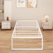 RRP £60.28 Yicensen Small Single Bed Frame 75x190 cm Metal Platform