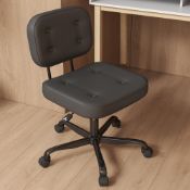 RRP £72.87 AnyGod Armless Desk Chair for Home Office