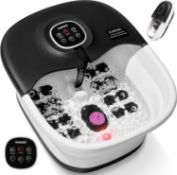 RRP £57.26 KNQZE Foot Spa Massager with Heater