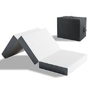 RRP £119.73 Vesgantti Folding Mattress Single Size with Storage Bag