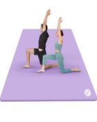 RRP £85.73 RYTMAT Yoga Mat Extra Large 200 130cm Thick 20mm Comfort