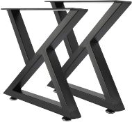 RRP £73.44 Homtone Heavy Duty Metal Table Legs Set of 2