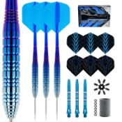 RRP £20.80 Aiqilai Darts Set 22g Professional 3 Pack