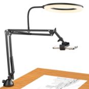 RRP £31.22 TONOR Overhead Ring Light Kit