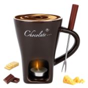 RRP £19.58 Chocolate Fondue Cup Set