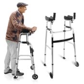 RRP £97.99 Stand Up Walker for Seniors & Elderly with 6"(15CM) Bearing Wheels