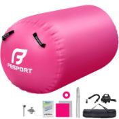 RRP £85.73 FBSPORT Air Roller Inflatable Gymnastics Mat 120cm