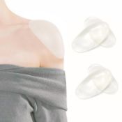 RRP £13.47 Nimiah Silicone Shoulder Pads for Women Man- 2 Pairs