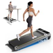 RRP £147.65 YPOO Walking Pad with Incline 3 in 1 Under Desk Treadmill
