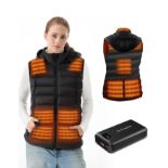 RRP £46.54 DR.PREPARE Women's Heated Gilet with Battery Pack Included