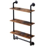 RRP £52.66 IBUYKE Pipe Floating Shelves