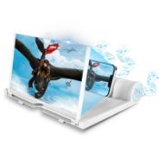 RRP £44.09 Newseego 12'' Pull-out Mobile Screen Magnifier with Bluetooth Speaker