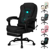 RRP £120.78 ELFORDSON Massage Office Chair for Home Office
