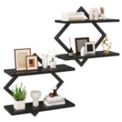 RRP £33.27 IBUYKE Floating Shelves