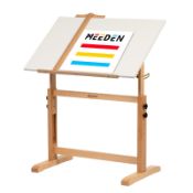 RRP £163.89 MEEDEN White Adjustable Drafting Table: 35.5" x 23.5"