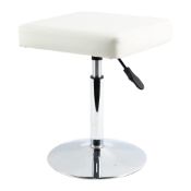 RRP £35.87 FURWOO PU Leather Square Cutting Stool Height Adjustable