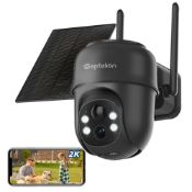 RRP £41.63 Septekon 2K Solar Security Cameras Wireless Outdoor