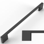 RRP £37.96 Amerdeco 10 Pack Matte Black Cabinet Pulls