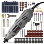 RRP £24.49 Terratek Corded Rotary Tool 120Pc Accessory Set