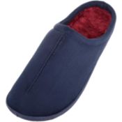 RRP £27.31 ABSOLUTE FOOTWEAR Mens Slip On Open Back Mule Style
