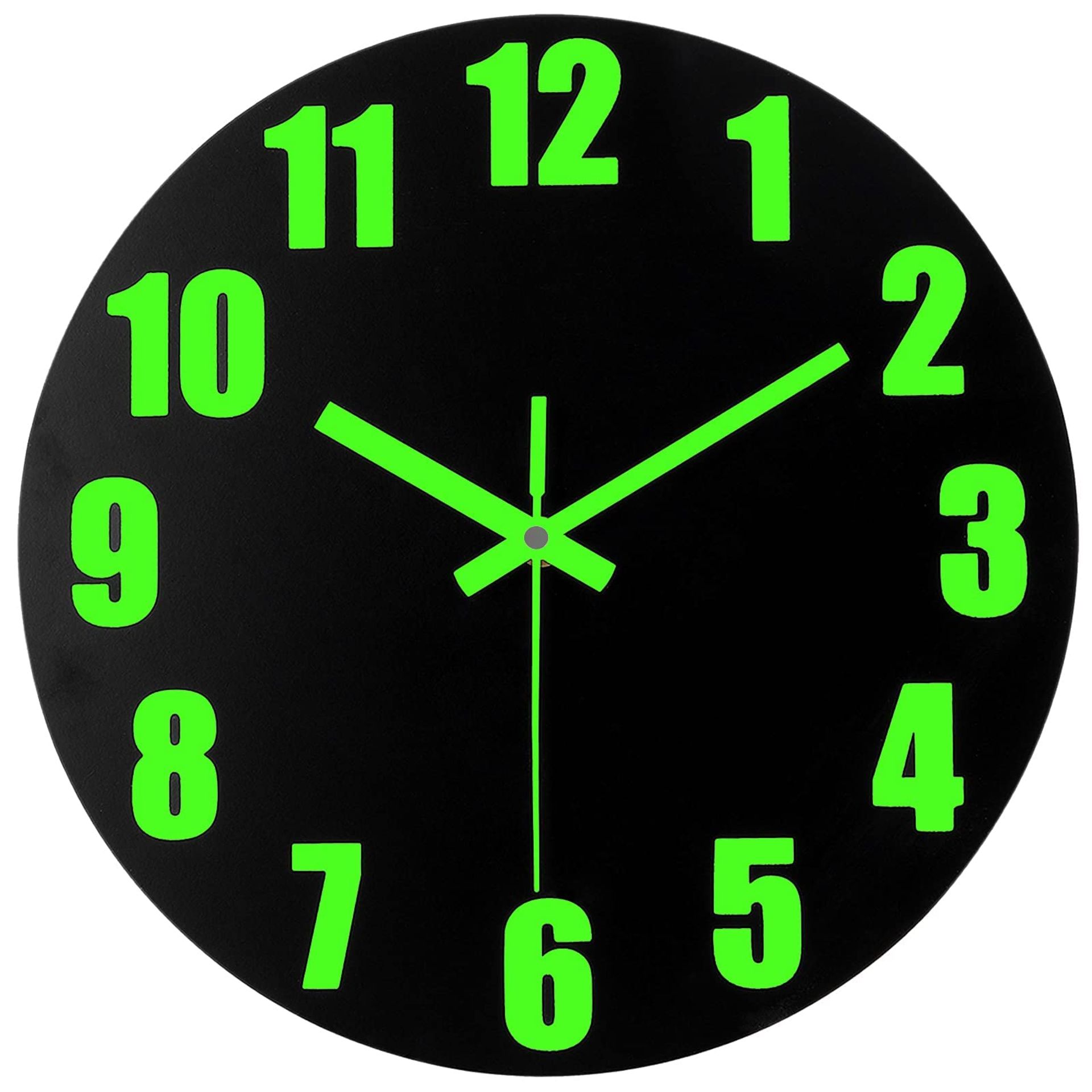 RRP £22.93 DIYZON Luminous Wall Clock