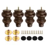 RRP £33.06 sourcing map 5 Inch Wood Furniture Legs