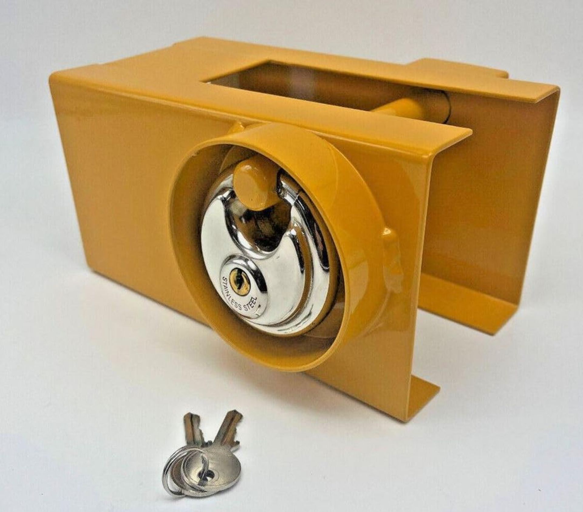 RRP £29.50 Trailer Lock Hitch Coupler Kit Heavy Duty Anti-Theft