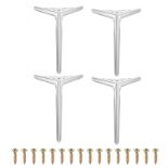 RRP £30.61 sourcing map 4Pcs Metal Furniture Legs