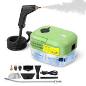 RRP £52.05 Hombasing 7-in-1 Handheld Steam Cleaner