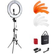 RRP £110.24 NEEWER Ring Light Kit: 18"/45cm Outer 55W 5600K Dimmable LED Ring Light