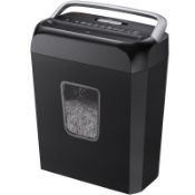 RRP £40.41 Bonsaii 6 Sheet Cross Cut Paper Shredder