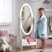 RRP £73.49 Haus Projekt Kids Mirror White (Age 3-13yrs)