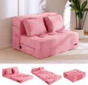 RRP £171.37 MAXYOYO Folding Foam Sofa Bed