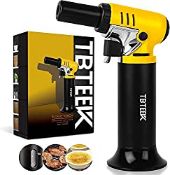 RRP £17.10 TBTeek Blow Torch with Visual Fuel Gauge