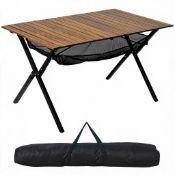 RRP £14.70 HAUSPROFI Folding Camping Table