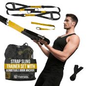 RRP £46.48 THYSOL Suspension Trainer Yellow Sling Trainer