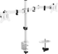 RRP £32.31 ErGear Dual Monitor Stand for 13 to 32 Inch Screens
