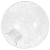 RRP £14.98 PRETYZOOM G9 Glass Lamp Shade 4 Inch Clear Globe Replacement