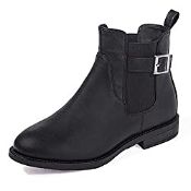 RRP £36.74 Womens Boots Ladies Comfortable Chelsea Boots Ankle