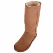 RRP £52.92 Overstock-SNUGRUGS Womens Genuine Double Faced Long Sheepskin Outdoor Boot