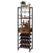 RRP £75.73 IBUYKE Wine Rack Freestanding Floor